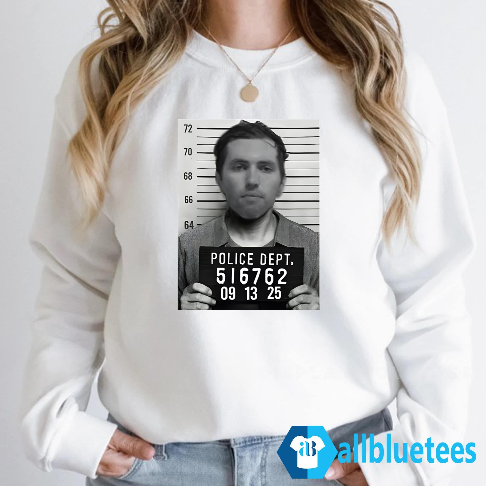 Tyler Robinson Mugshot Shirt
