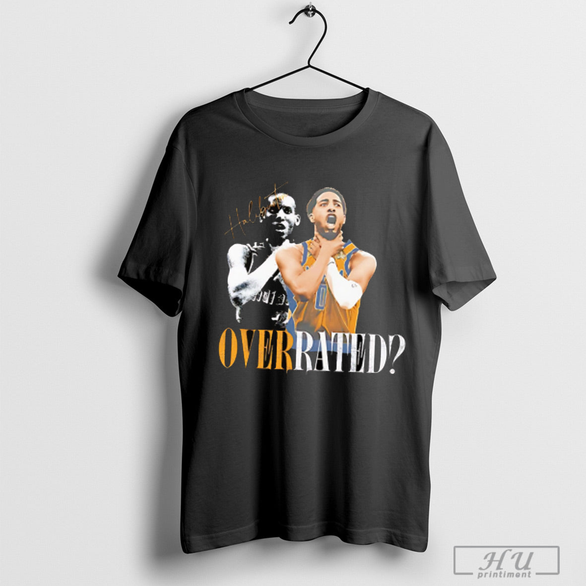 Tyrese Haliburton Overrated Essential T Shirt Sweatshirt Hoodie | CoreVibeTees.com