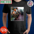 Tyrese Haliburton in the Olympics meme shirt