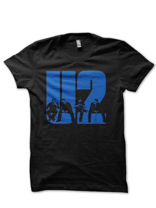 U2 Black Half Sleeve T-Shirt Hoodie, Sweatshirt | CoreVibeTees.com