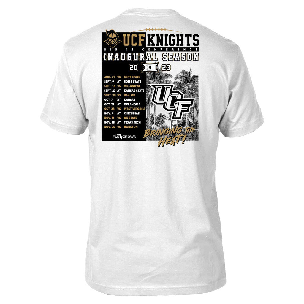 UCF Knights Inaugural Big 12 Schedule Tee Style001 Hoodie, Sweatshirt | CoreVibeTees.com (Image 1)