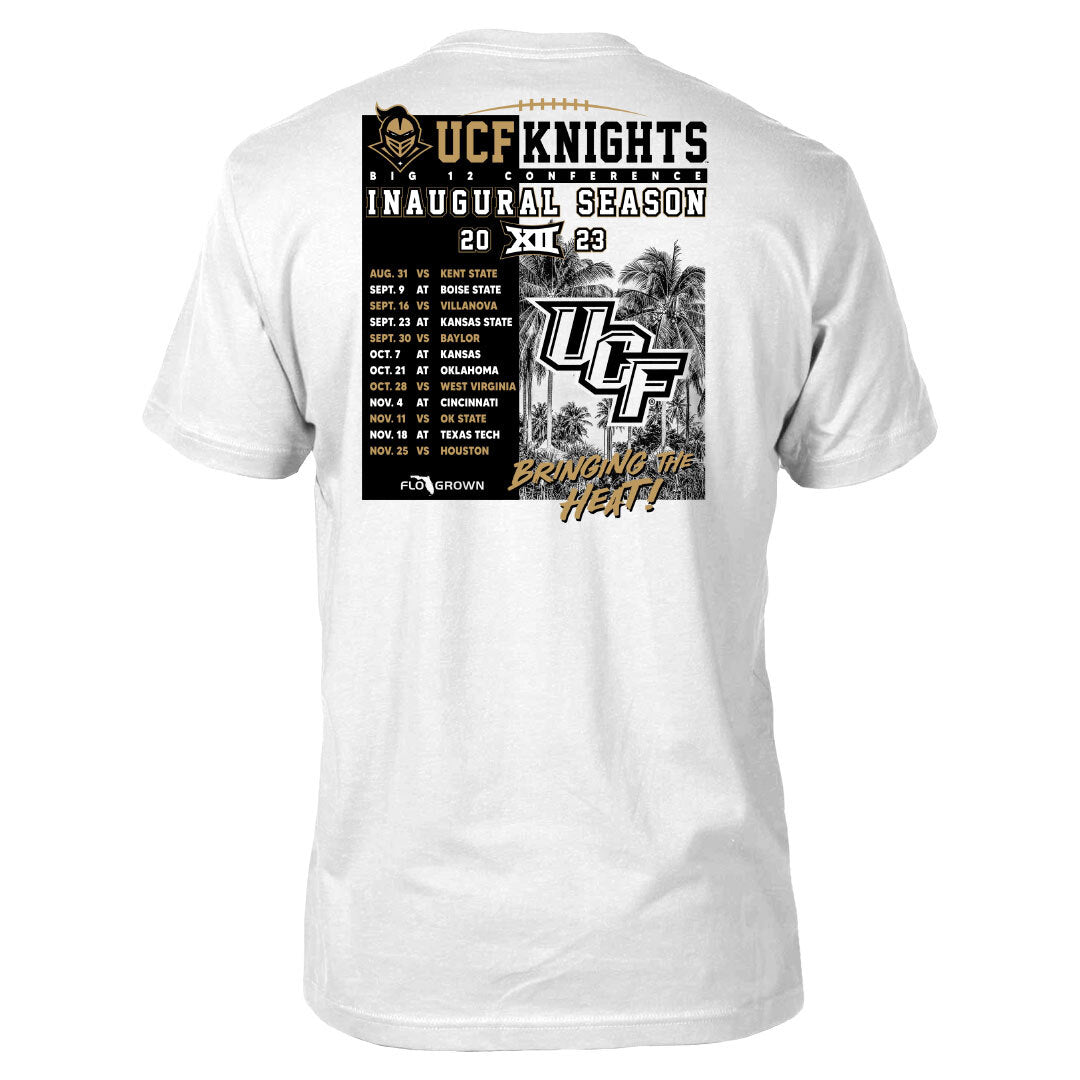 UCF Knights Inaugural Big 12 Schedule Tee Style001 Hoodie, Sweatshirt | CoreVibeTees.com (Image 1)