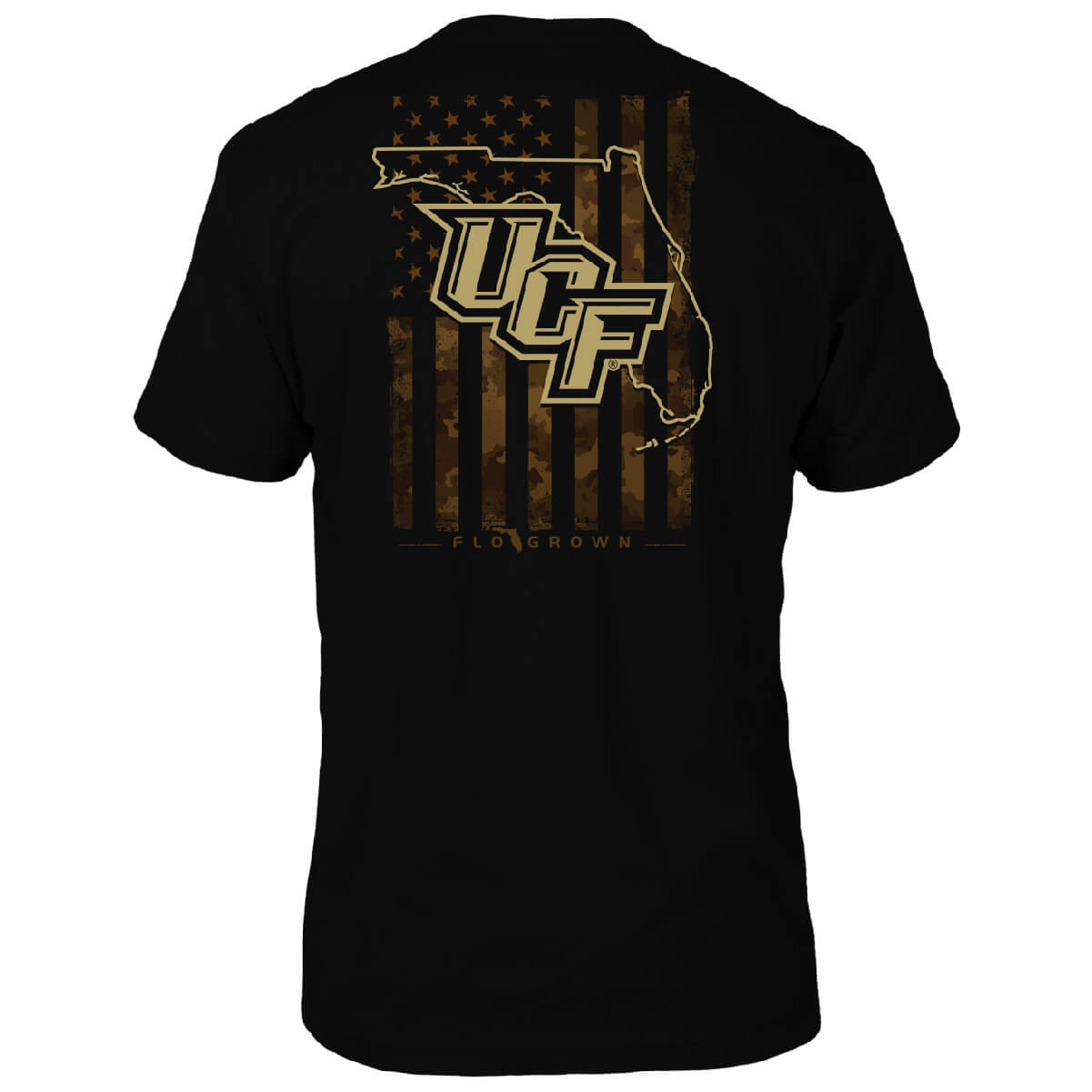 UCF Knights US Camo Flag Tee Hoodie, Sweatshirt | CoreVibeTees.com (Image 1)