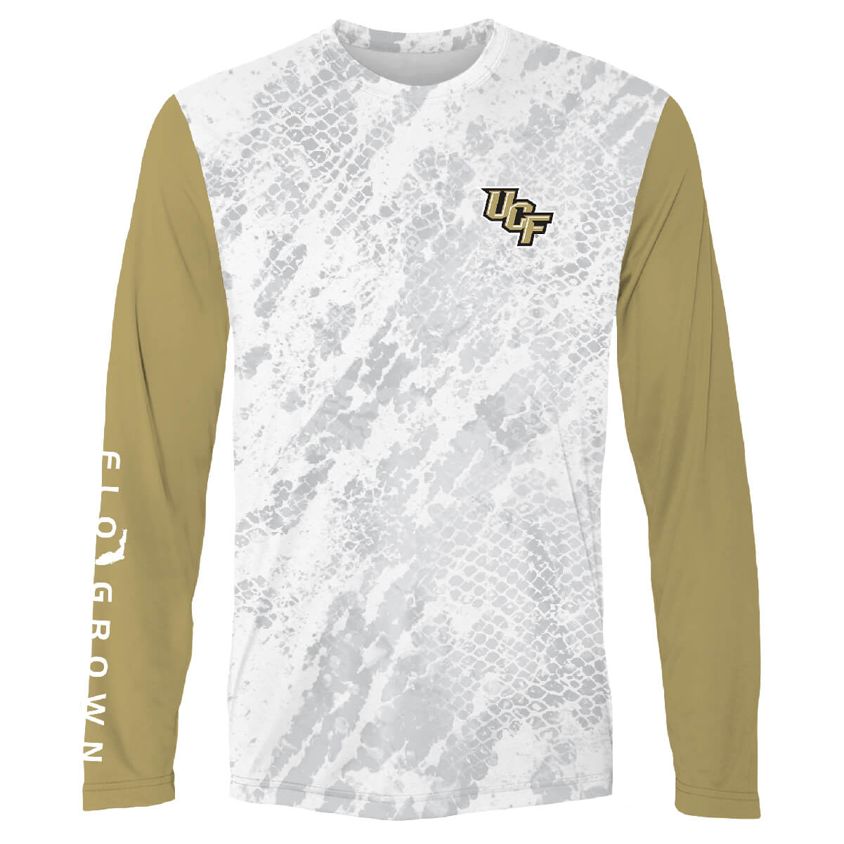 UCF Knights Block Sleeve Camo Performance Tee Hoodie, Sweatshirt | CoreVibeTees.com (Image 1)