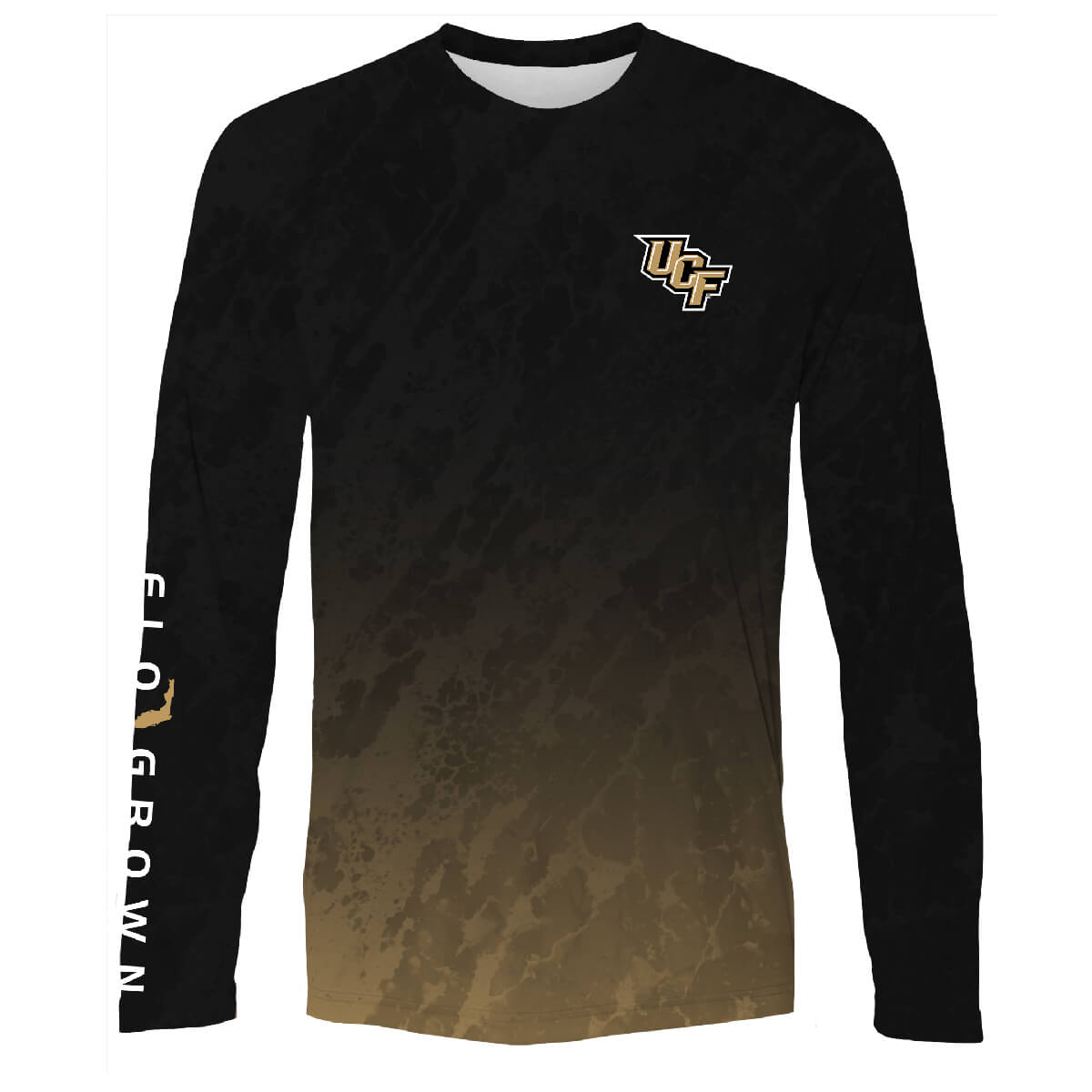 UCF Knights Maritime Fade Performance Tee Hoodie, Sweatshirt | CoreVibeTees.com (Image 2)