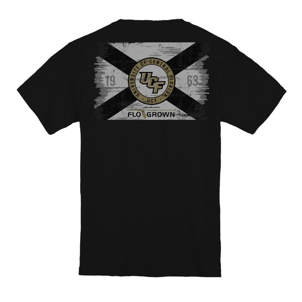 UCF Knights Washed Flag Youth Tee Hoodie, Sweatshirt | CoreVibeTees.com (Image 1)