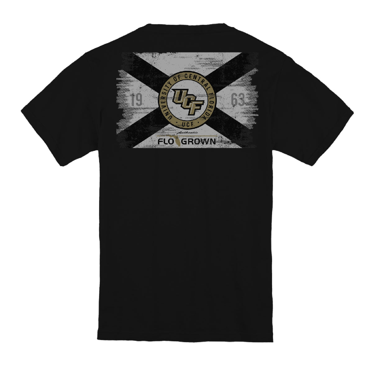UCF Knights Washed Flag Youth Tee Hoodie, Sweatshirt | CoreVibeTees.com (Image 1)