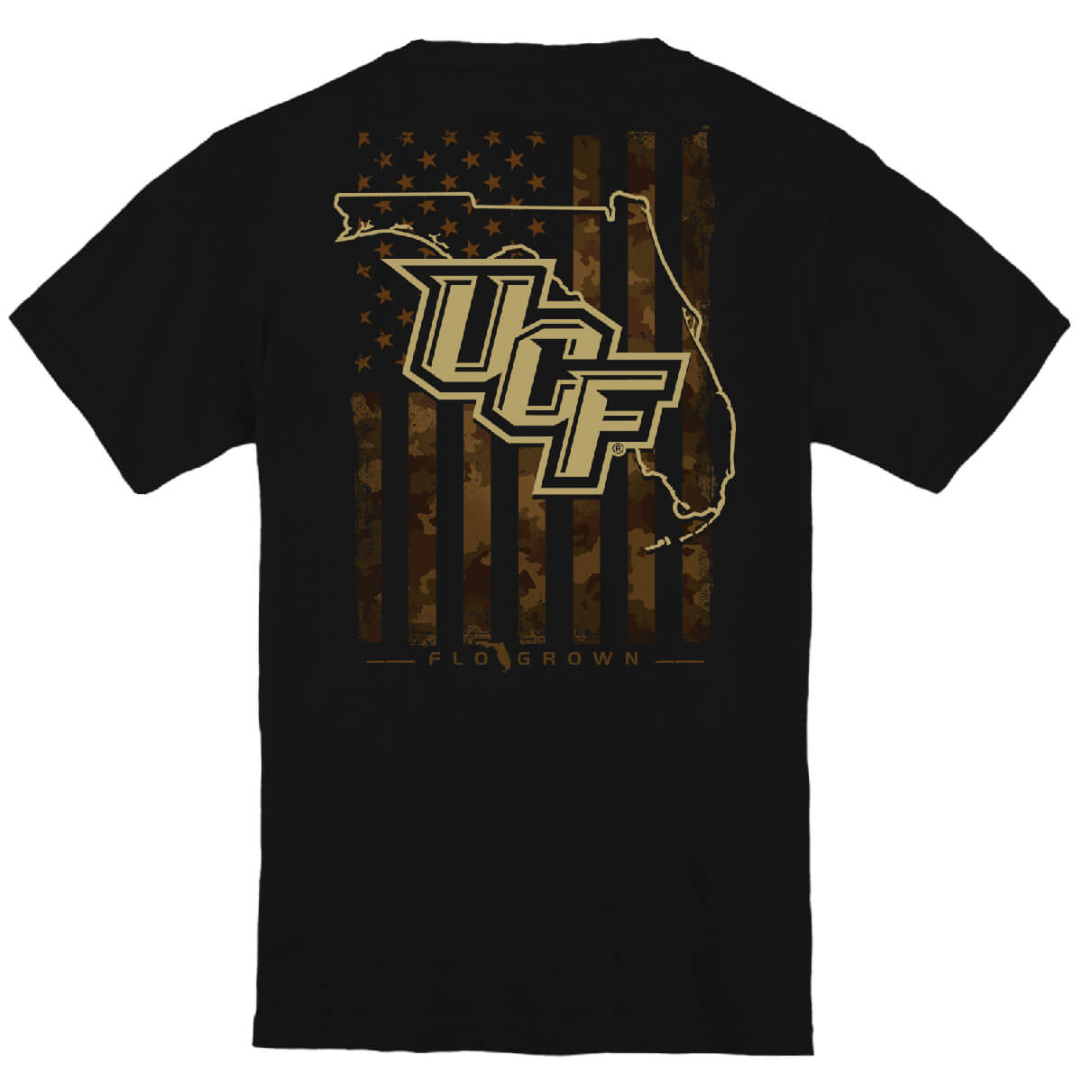 UCF Knights US Camo Flag Youth Tee Hoodie, Sweatshirt | CoreVibeTees.com (Image 1)
