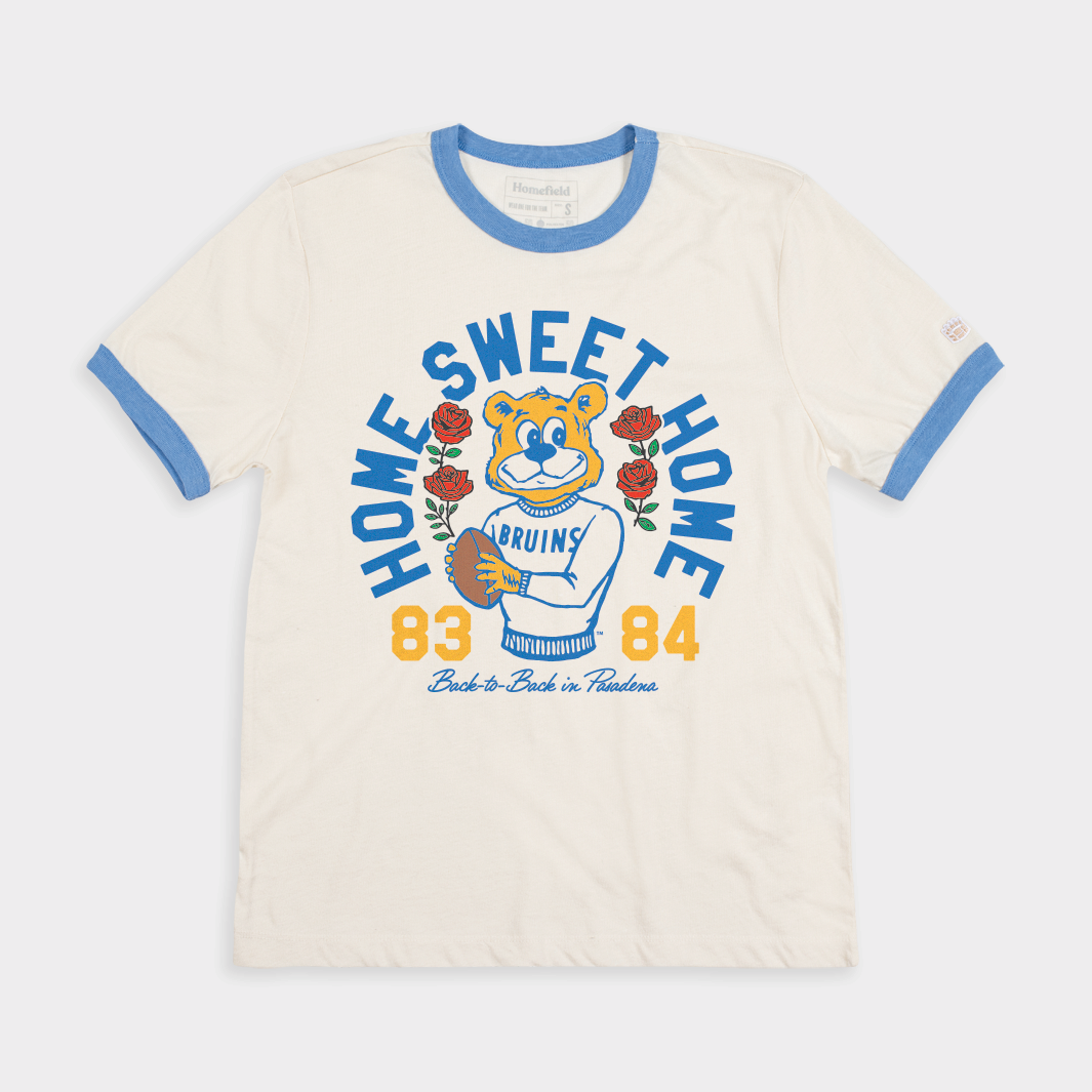 UCLA Football 1983 and 1984 Roses Ringer Tee Hoodie, Sweatshirt | CoreVibeTees.com