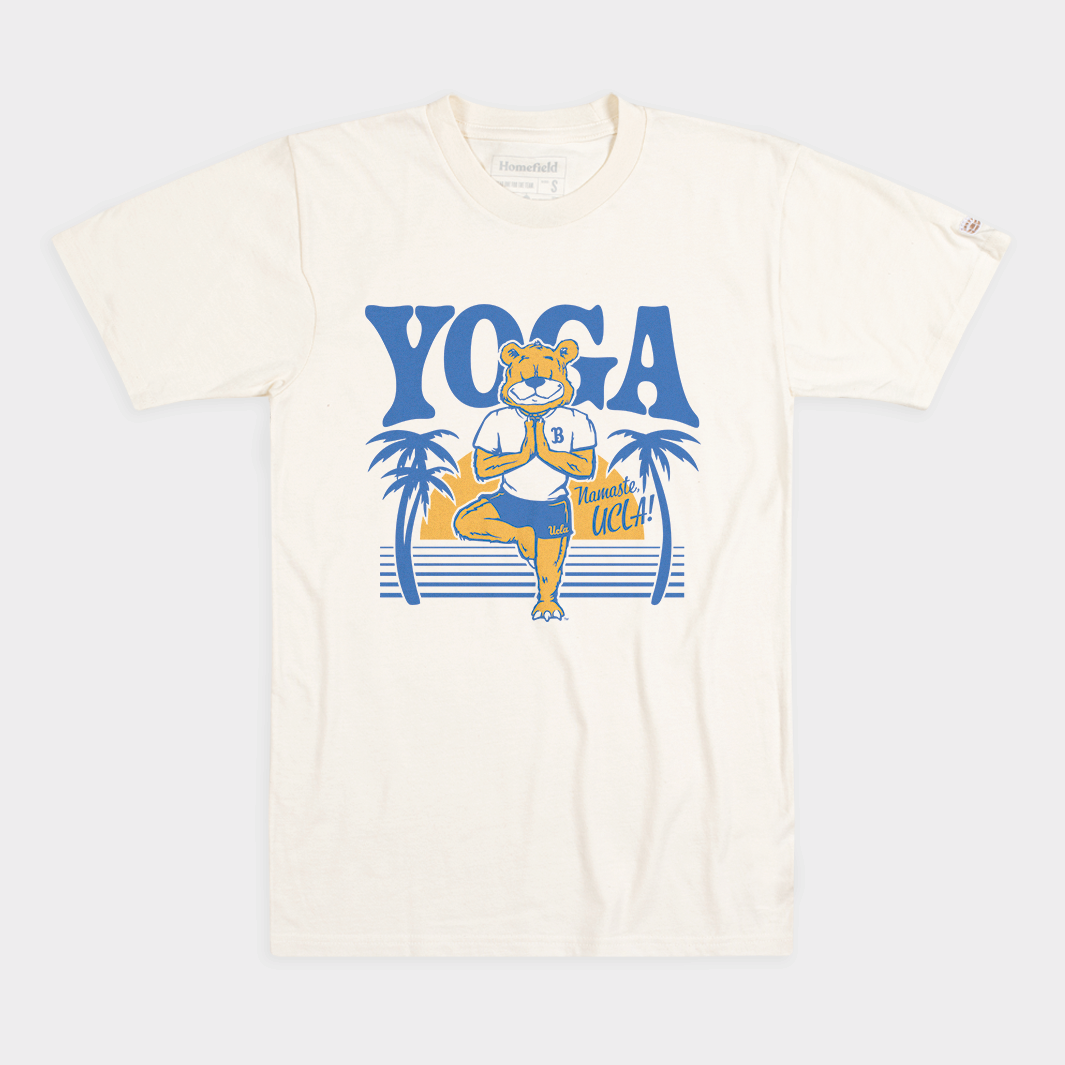 UCLA Bruins Yoga Tee Hoodie, Sweatshirt | CoreVibeTees.com (Image 1)