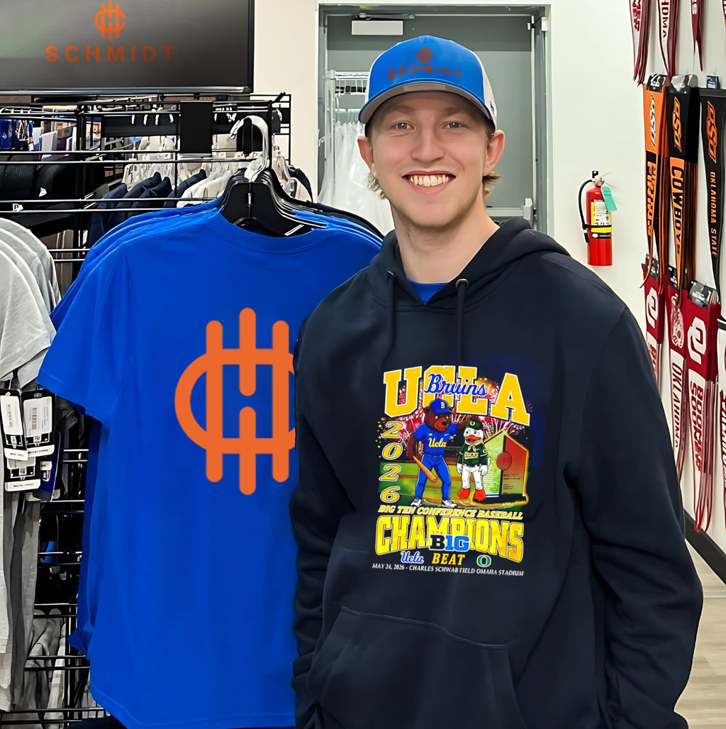 UCLA Bruins baseball 2026 Big Ten Conference Champions mascot shirt