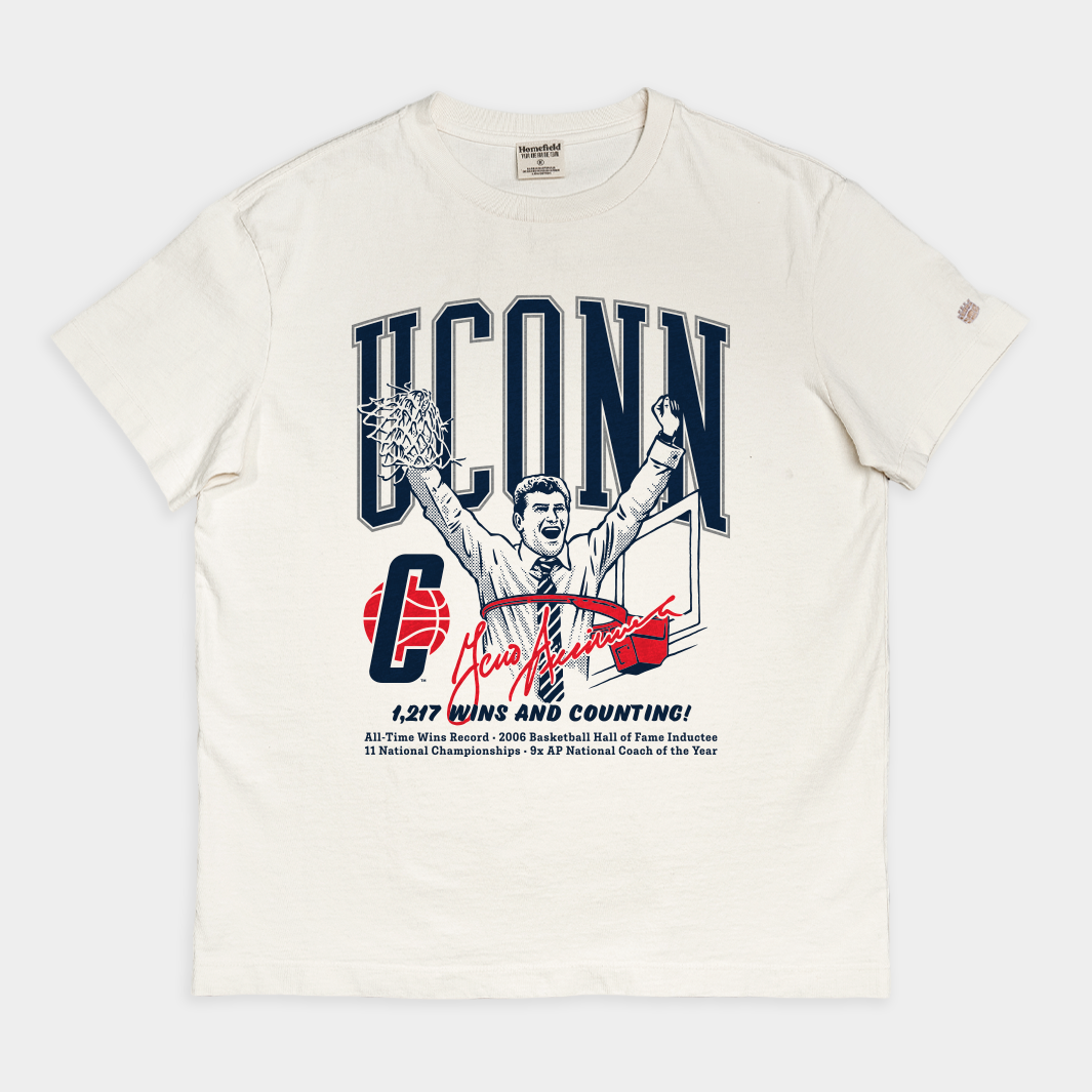 Geno Auriemma Win Record Vintage Heavyweight Tee Hoodie, Sweatshirt | CoreVibeTees.com (Image 1)