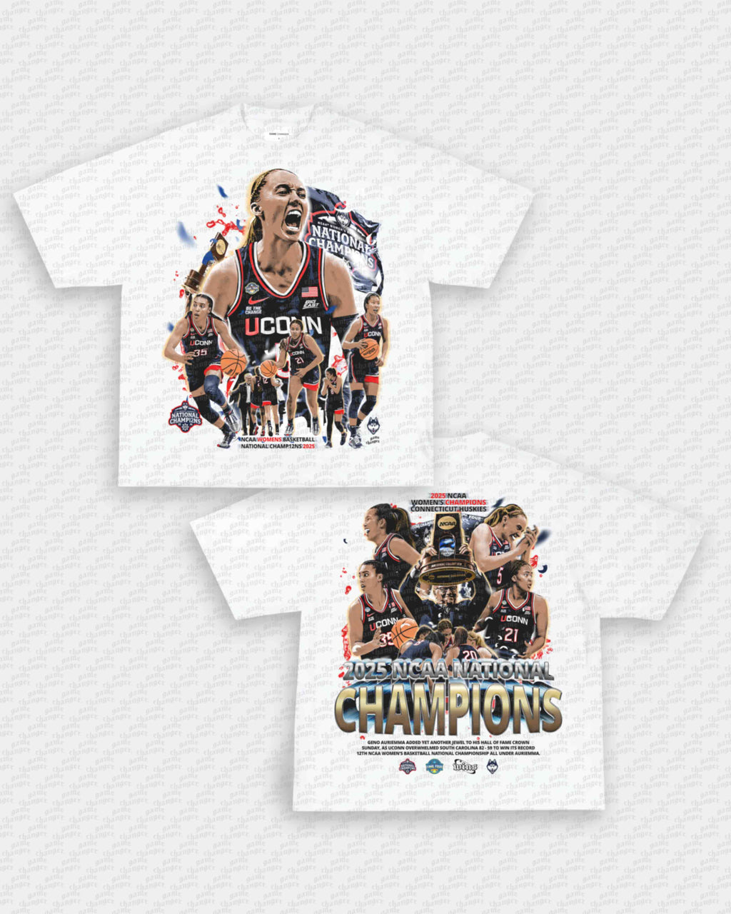 UCONN WOMENS NATTY CHAMPS TEE - [DS] Hoodie, Sweatshirt | CoreVibeTees.com (Image 3)