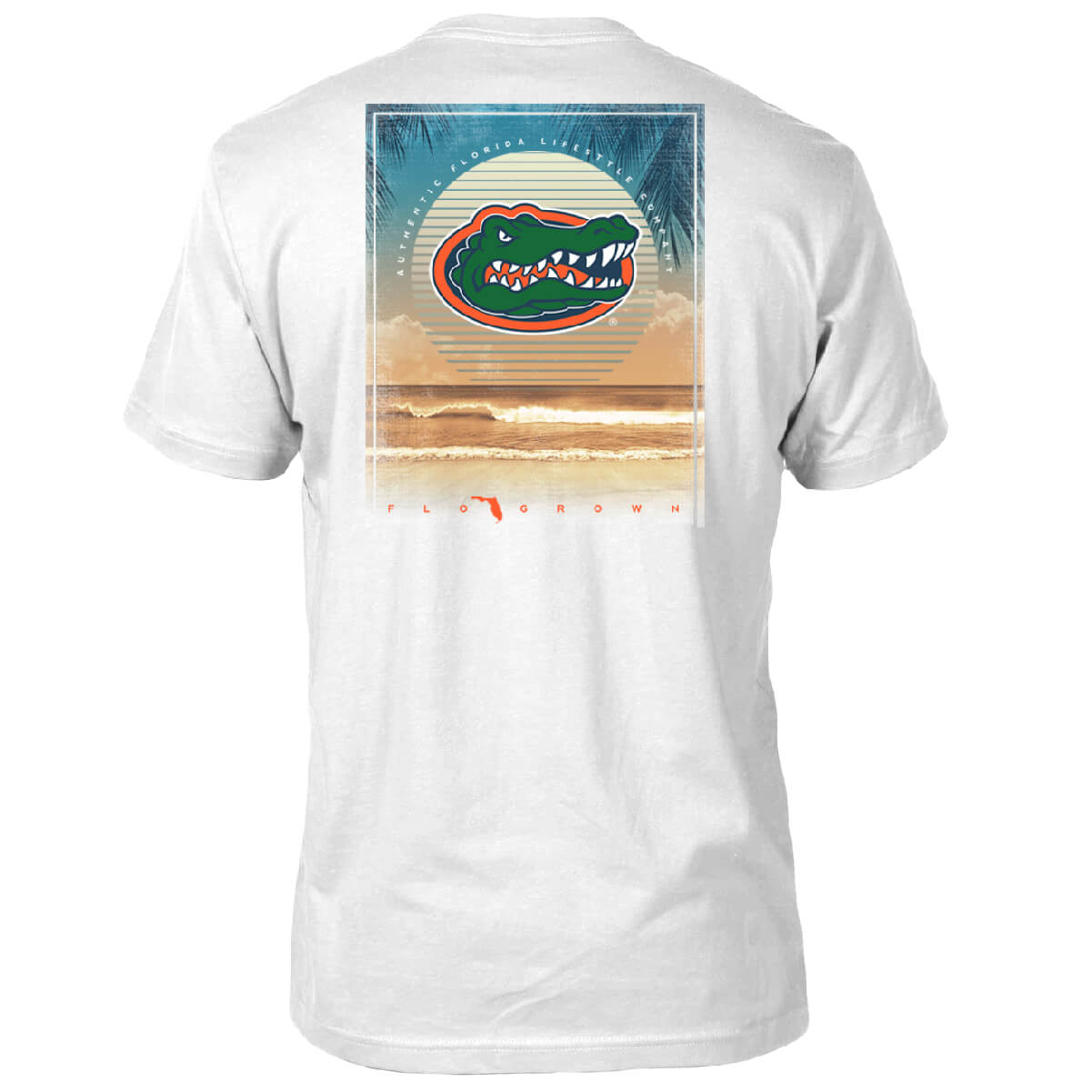 Florida Gators Faded Sun Tee Hoodie, Sweatshirt | CoreVibeTees.com (Image 1)