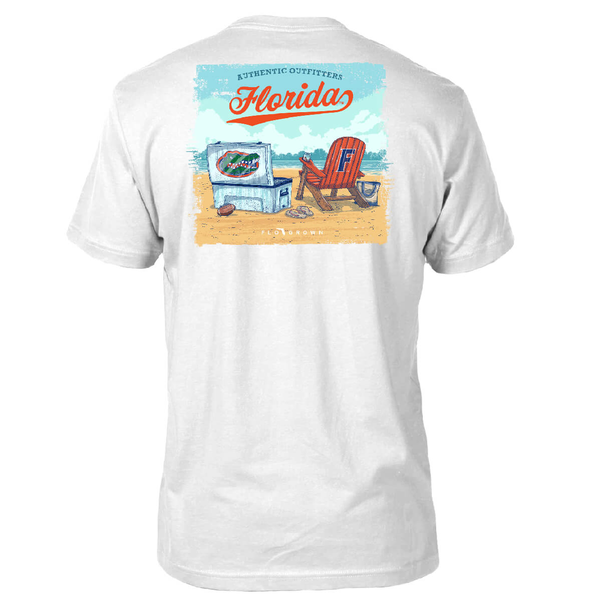 Florida Gators Lakeside Tee Hoodie, Sweatshirt | CoreVibeTees.com (Image 1)