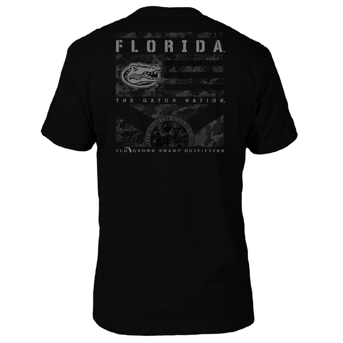 Florida Gators Camo Flag Panels Tee Hoodie, Sweatshirt | CoreVibeTees.com (Image 1)