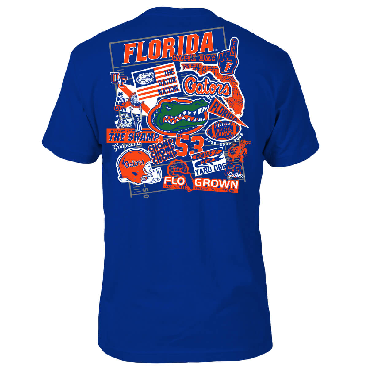 Florida Gators Sticker Tee Hoodie, Sweatshirt | CoreVibeTees.com (Image 1)