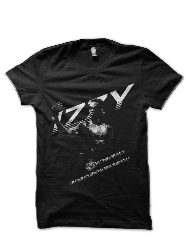 Isreal Adesanya Point Blank Black and White T-Shirt Hoodie, Sweatshirt | CoreVibeTees.com