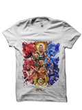UFC Event Deiveson Figueiredo White T-Shirt Hoodie, Sweatshirt | CoreVibeTees.com