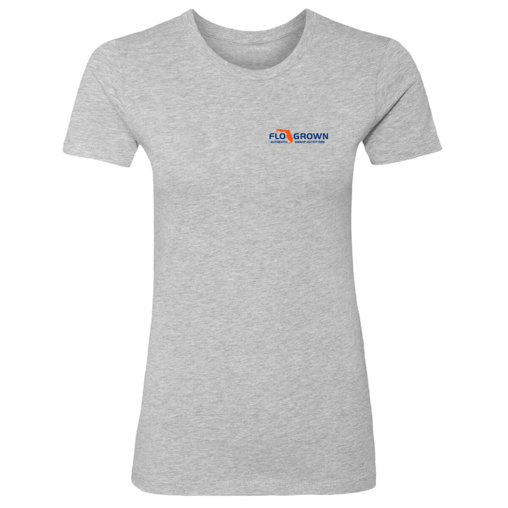 Florida Gators Womens Tail Fitted Gator Tee Hoodie, Sweatshirt | CoreVibeTees.com (Image 2)