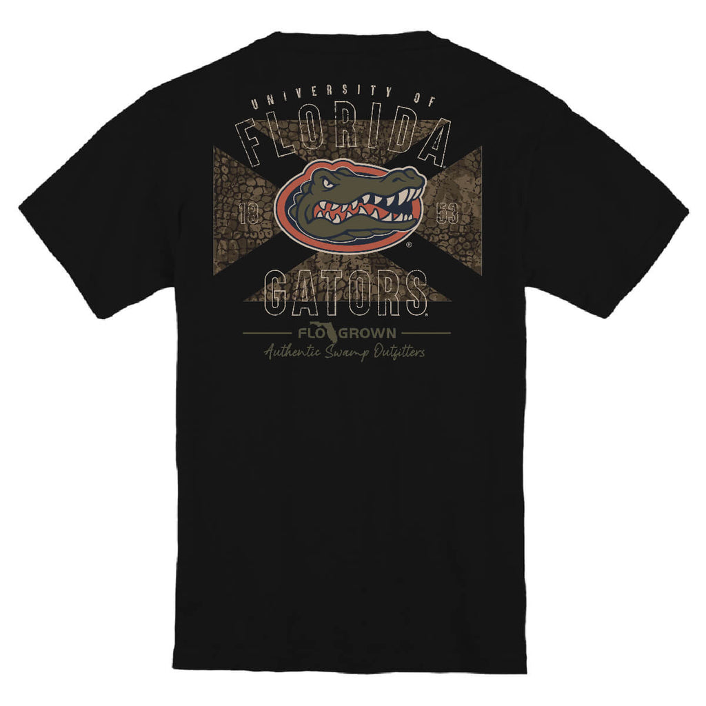Florida Gators Gator Skin Flag Youth Tee Hoodie, Sweatshirt | CoreVibeTees.com (Image 1)