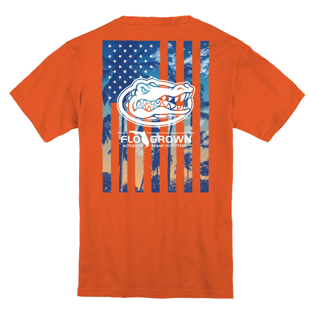 Florida Gators Blue Skies Flag Youth Tee Hoodie, Sweatshirt | CoreVibeTees.com (Image 1)