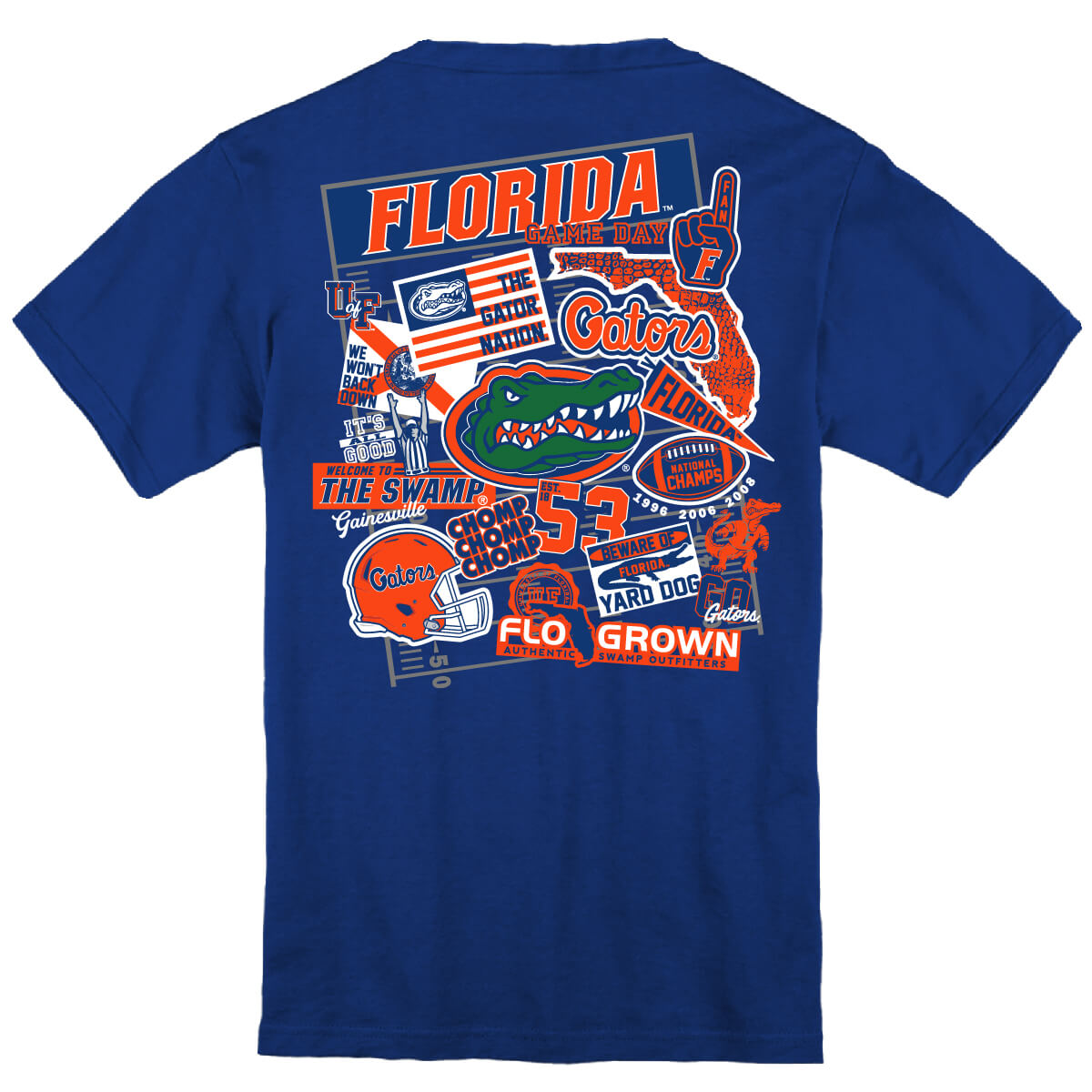 Florida Gators Sticker Youth Tee Hoodie, Sweatshirt | CoreVibeTees.com (Image 1)