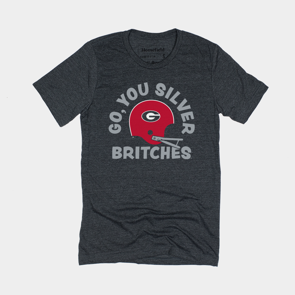 Go, You Silver Britches Vintage Georgia Football Tee Hoodie, Sweatshirt | CoreVibeTees.com