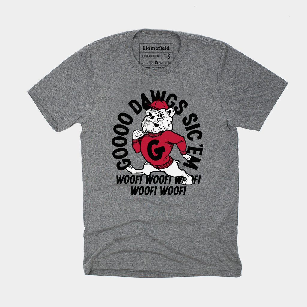 Go Dawgs Sic ‚ÄòEm Vintage Georgia T-Shirt Style001 Hoodie, Sweatshirt | CoreVibeTees.com
