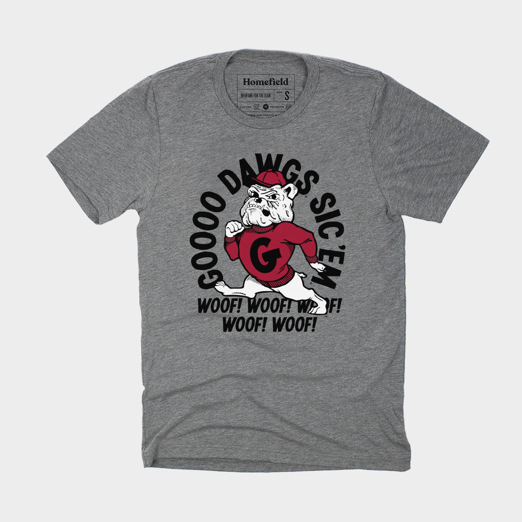 Go Dawgs Sic ‚ÄòEm Vintage Georgia T-Shirt Style001 Hoodie, Sweatshirt | CoreVibeTees.com