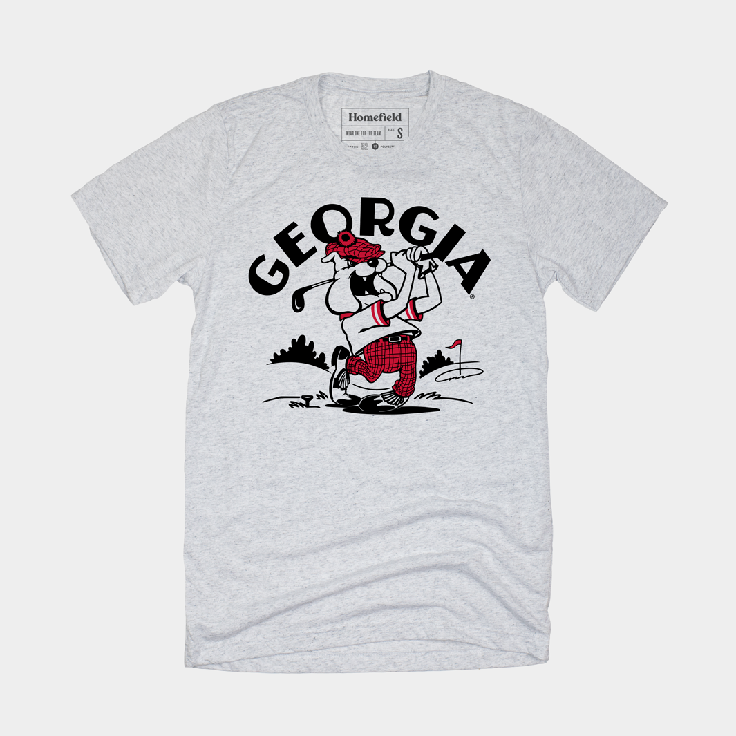 Retro Georgia Bulldogs Golf Tee Hoodie, Sweatshirt | CoreVibeTees.com