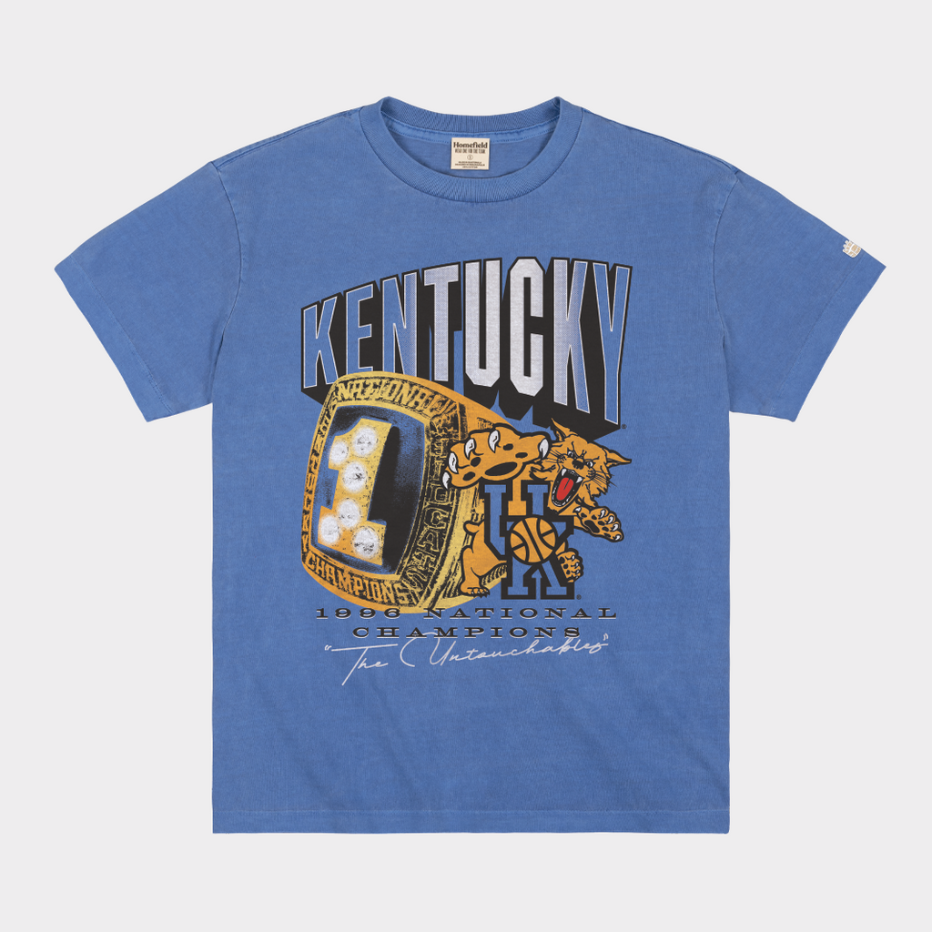 Kentucky Men's Basketball 1996 National Champs Heavyweight Tee Hoodie, Sweatshirt | CoreVibeTees.com