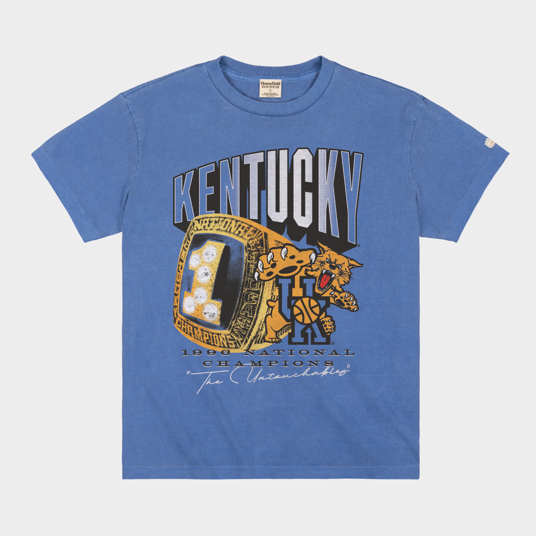 Kentucky Men's Basketball 1996 National Champs Heavyweight Tee Hoodie, Sweatshirt | CoreVibeTees.com