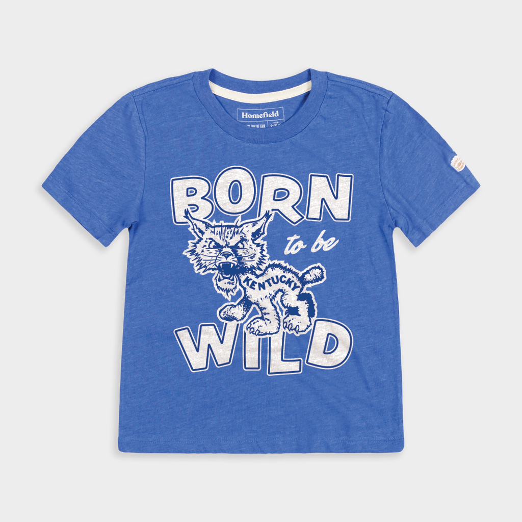 Kentucky "Born to Be Wild" Youth Tee Hoodie, Sweatshirt | CoreVibeTees.com