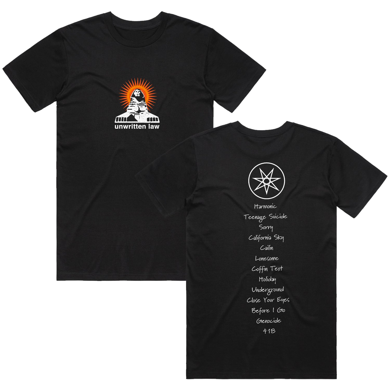 Tracklist Sphinx T-Shirt (Black) Hoodie, Sweatshirt | CoreVibeTees.com