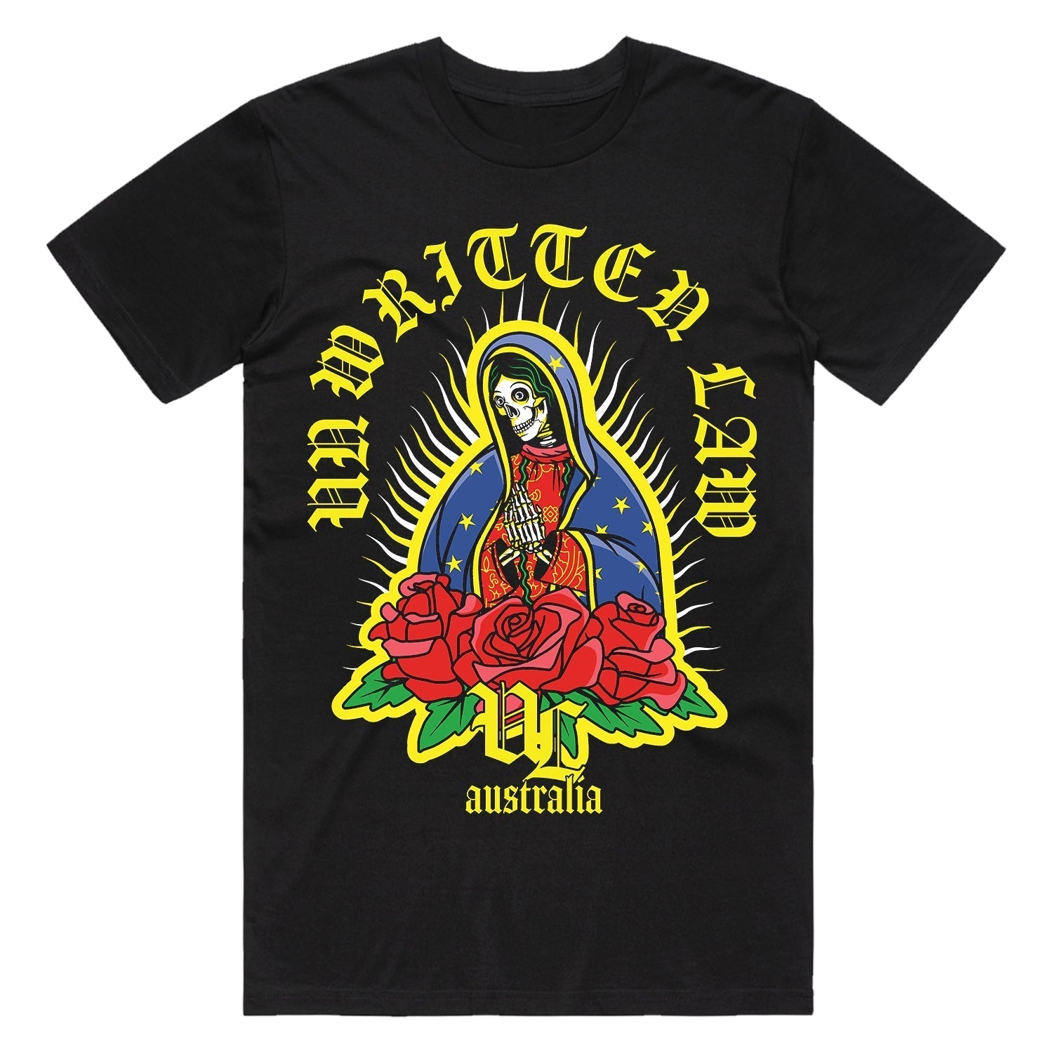 Skeleton Virgin Mary T-Shirt (Black) Hoodie, Sweatshirt | CoreVibeTees.com