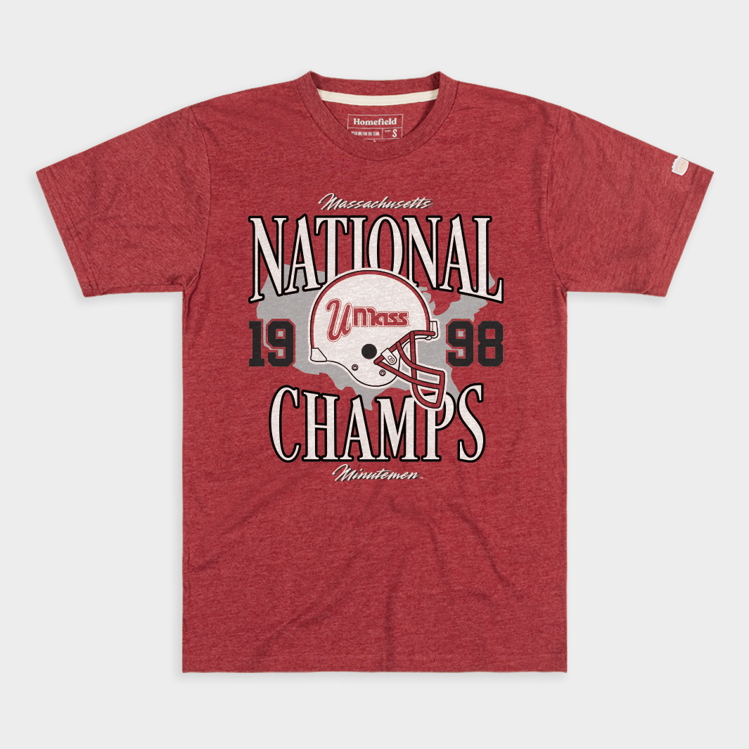 UMass Minutemen 1998 Football Champs Tee Hoodie, Sweatshirt | CoreVibeTees.com