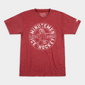UMass Minutemen Ice Hockey Retro Tee Hoodie, Sweatshirt | CoreVibeTees.com (Image 1)