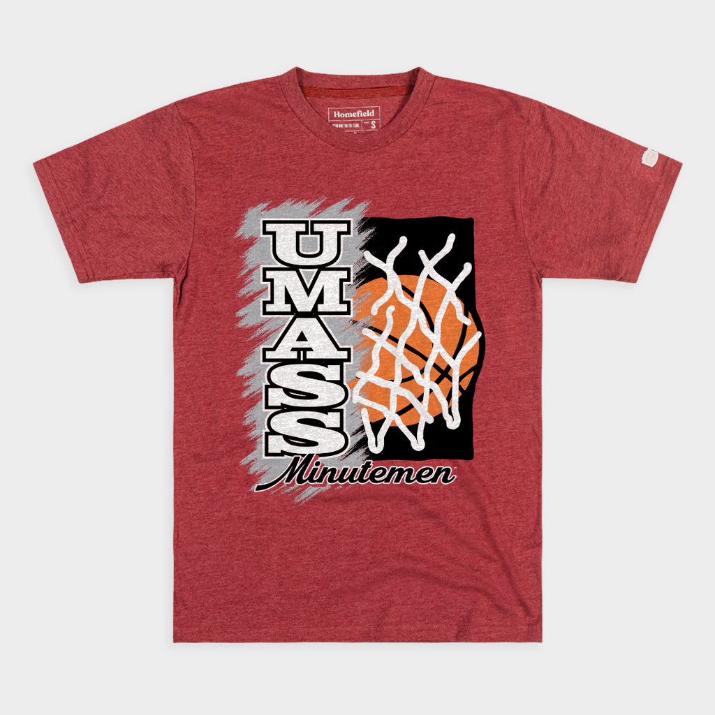UMass Minutemen Basketball Retro Tee Hoodie, Sweatshirt | CoreVibeTees.com