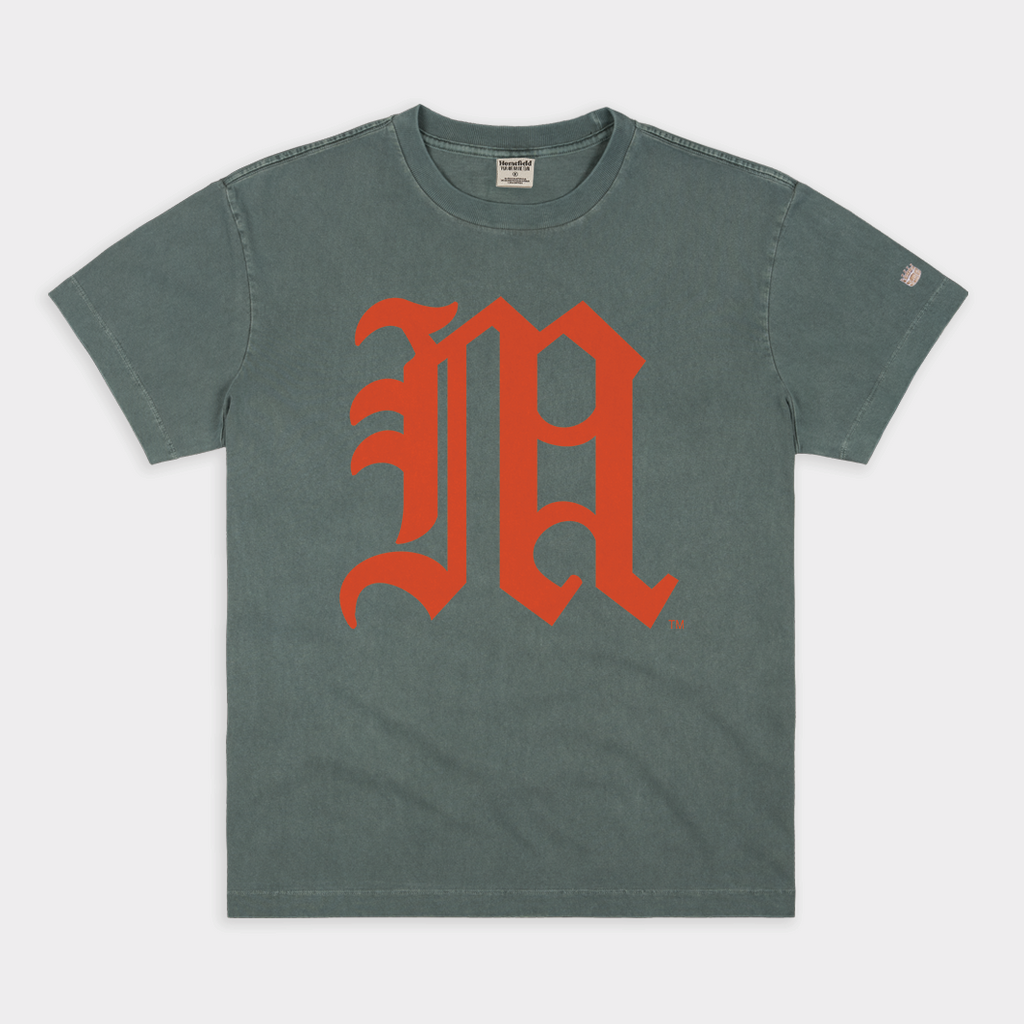 U of M Baseball Vintage Heavyweight Tee Style001 Hoodie, Sweatshirt | CoreVibeTees.com (Image 1)