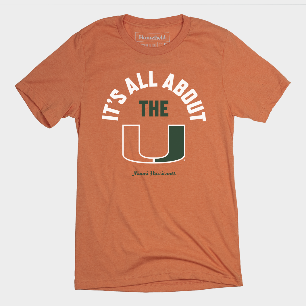 It‚Äôs All About The U Miami T-Shirt Style001 Hoodie, Sweatshirt | CoreVibeTees.com