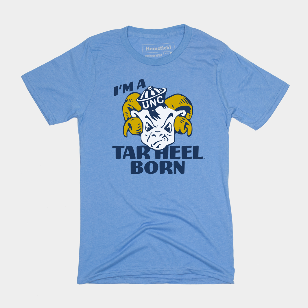UNC "Tar Heel Born" Tee Hoodie, Sweatshirt | CoreVibeTees.com