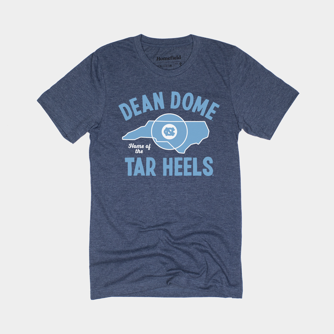 North Carolina "Dean Dome" Navy Tee Style001 Hoodie, Sweatshirt | CoreVibeTees.com