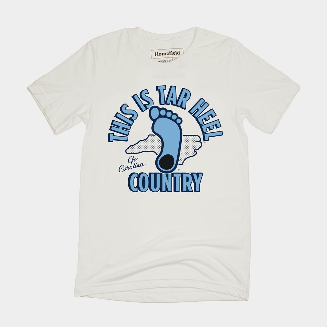 UNC "This is Tar Heel Country" Tee Hoodie, Sweatshirt | CoreVibeTees.com