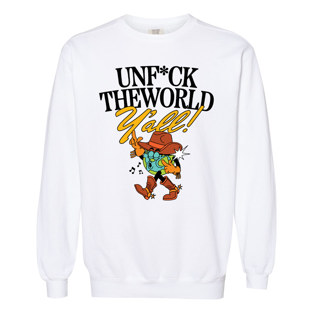 Unfucktheworld Y'all Sweatshirt T-Shirts, Hoodie | CoreVibeTees.com (Image 1)