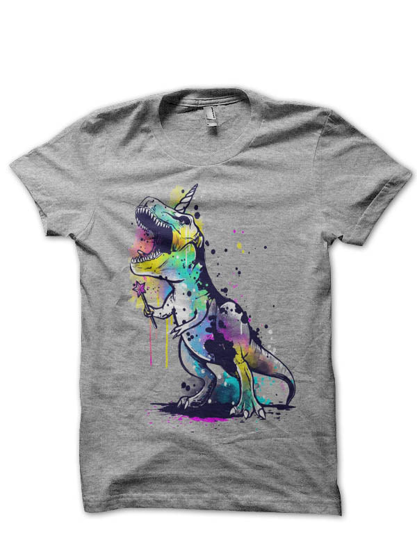 Unicornosaurus Rex Half Sleeve T-Shirt Hoodie, Sweatshirt | CoreVibeTees.com