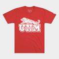 UNM Lobos Leaping Wolf Vintage Tee Hoodie, Sweatshirt | CoreVibeTees.com