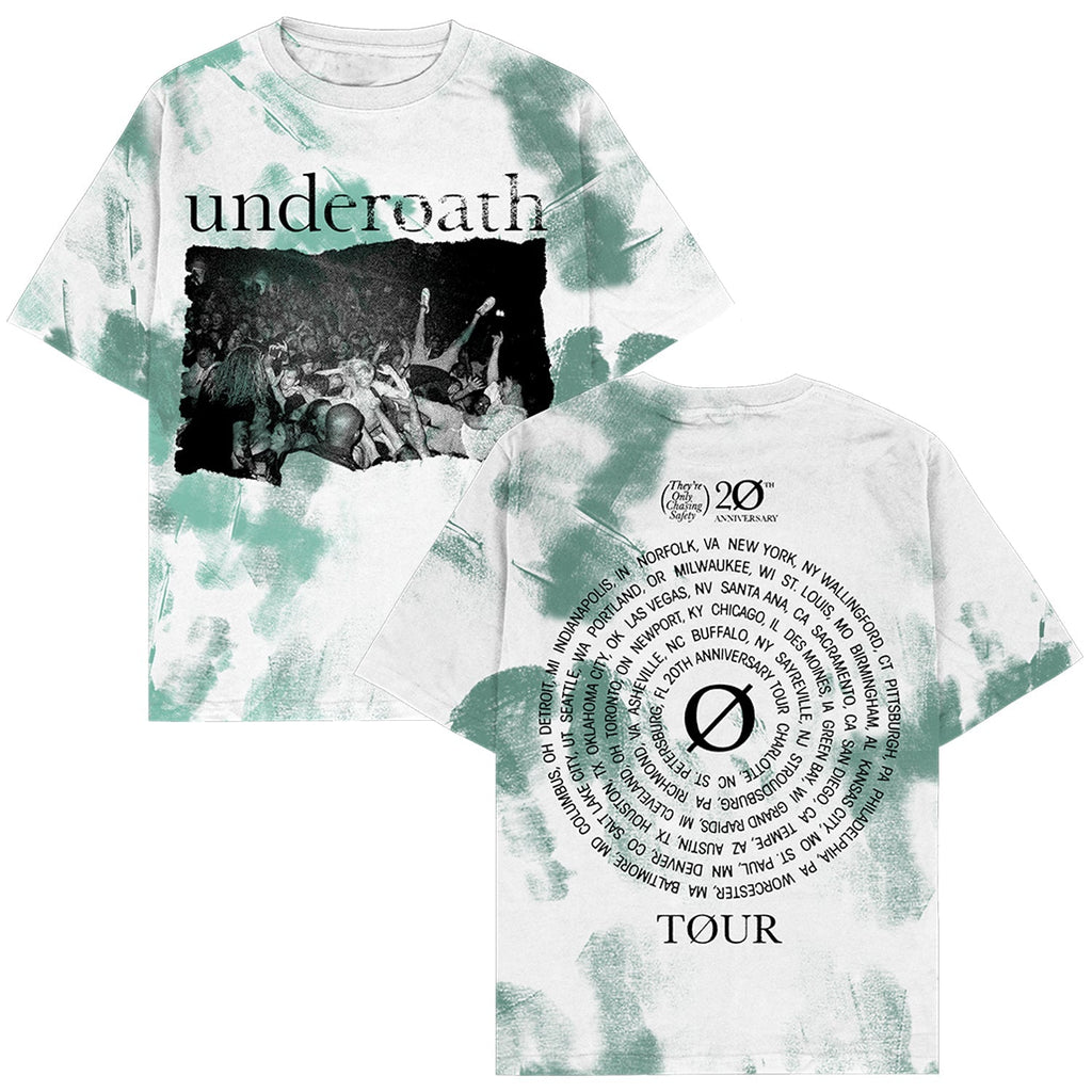 TOCS 20th Anniv. Tour T-Shirt (Tie Dye) Hoodie, Sweatshirt | CoreVibeTees.com (Image 1)