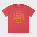 Interlocking SC Trojans Baseball Logo Vintage Heavyweight Tee Style001 Hoodie, Sweatshirt | CoreVibeTees.com (Image 1)