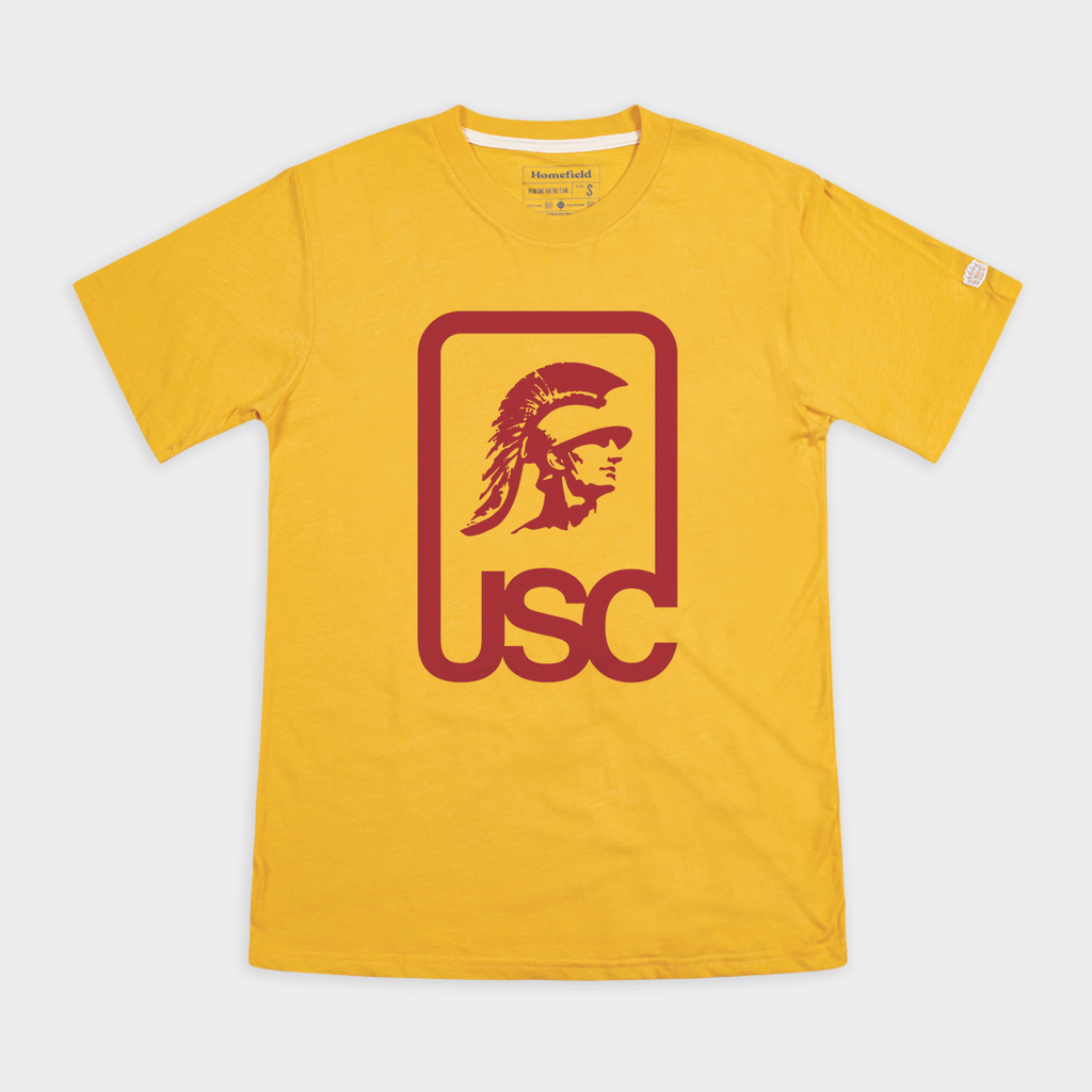 Retro USC Trojan Head Logo Tee Hoodie, Sweatshirt | CoreVibeTees.com
